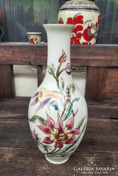 Zsolnay orchid vase 26.5 Cm