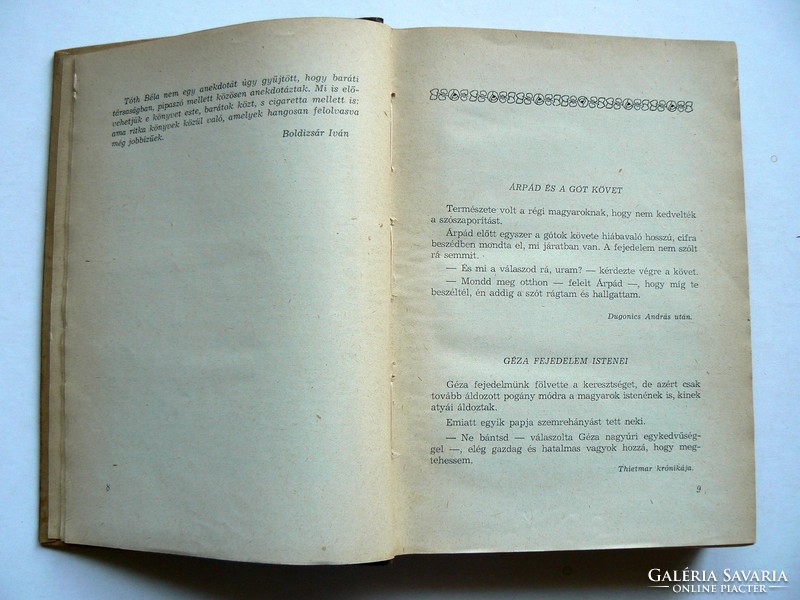 A MAGYAR ANEKDOTAKINCS 1935-1957, TÓTH BÉLA, KÖNYV JÓ ÁLLAPOTBAN
