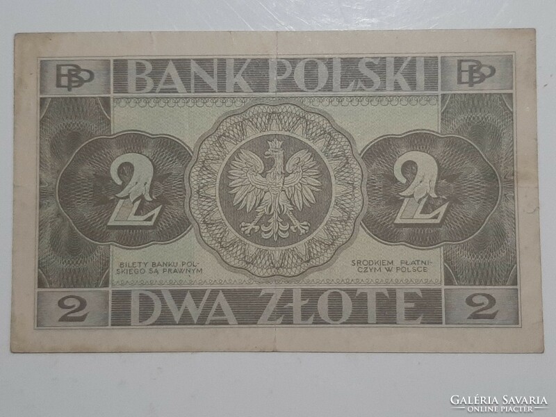 Poland 2 zloty, zloty, zlotych 1936 in good condition