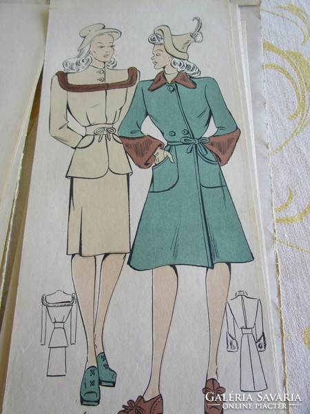 1947 KÉPES ILLUSZTRÁLT DIVAT MAGAZIN KATALOGUS TAYLOR KORABELI REKLÁM PROPAGANDA