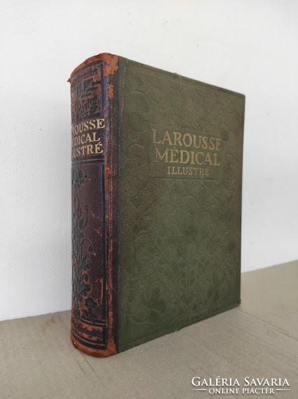 Antique medical book larusse 1925 in French 6827
