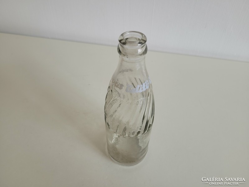 Régi retro szénsavas üdítő ital üveg palack mid century üdítősüveg