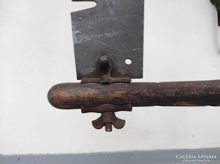 Antique saw two-person woodcutter tool tool special collector's rarity 986 5785