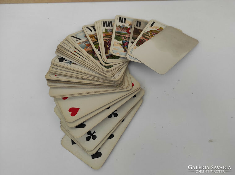 Antik kártya piatnik tarokk játék 56 lap 5798