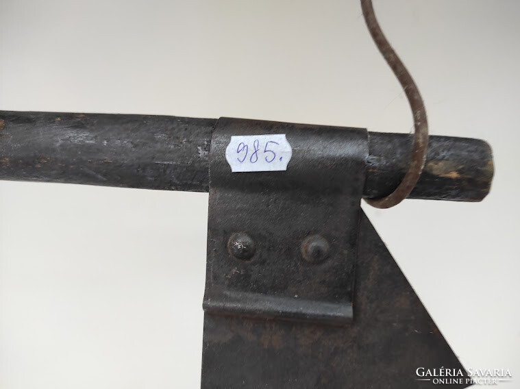 Antik fűrész kétemberes favágó szerszám eszköz különleges gyűjtői ritkaság 985 5784