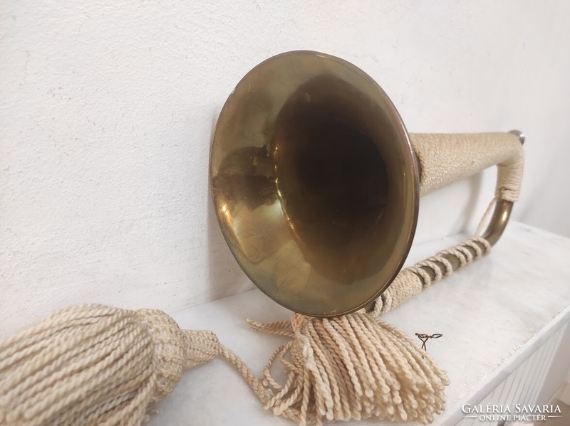 Antique brass trumpet horn wind instrument 831 5794