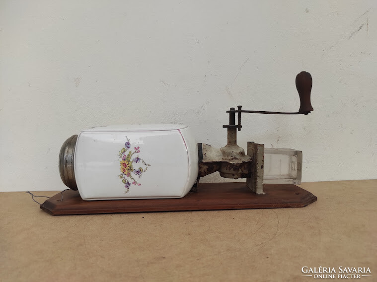 Antique coffee grinder wall mounted porcelain coffee grinder 942 5821