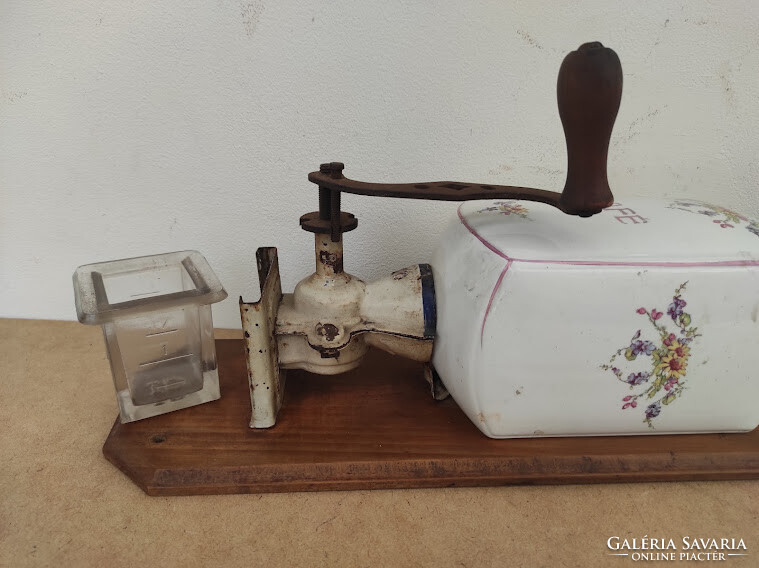 Antique coffee grinder wall mounted porcelain coffee grinder 942 5821