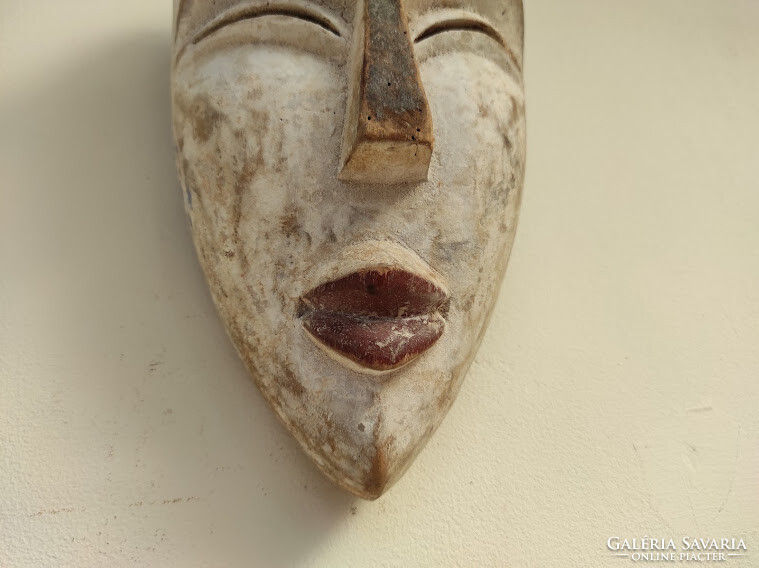 African mask fang ethnic group grain antique Africa 395 drum 51