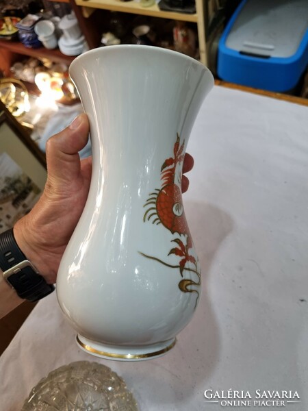 Régi német porcelán váza