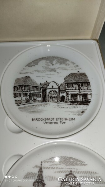 Now I offer it at a low price!!! Fürstenberg porcelain plate set in box