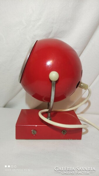 Mid-century eyeball metal wall lamp