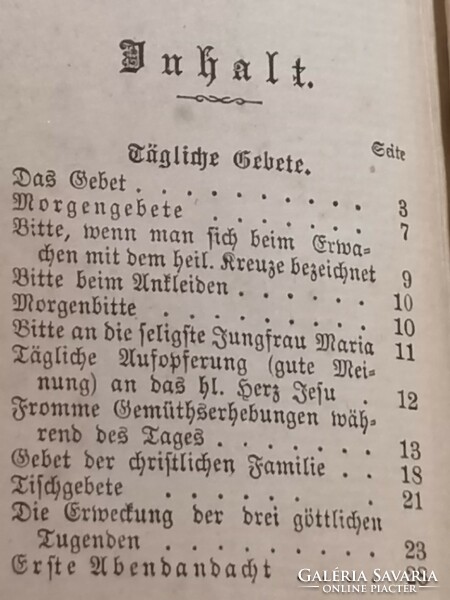 1898-as katolikus réz kapcsos imakönyv "Jesus meine libe"