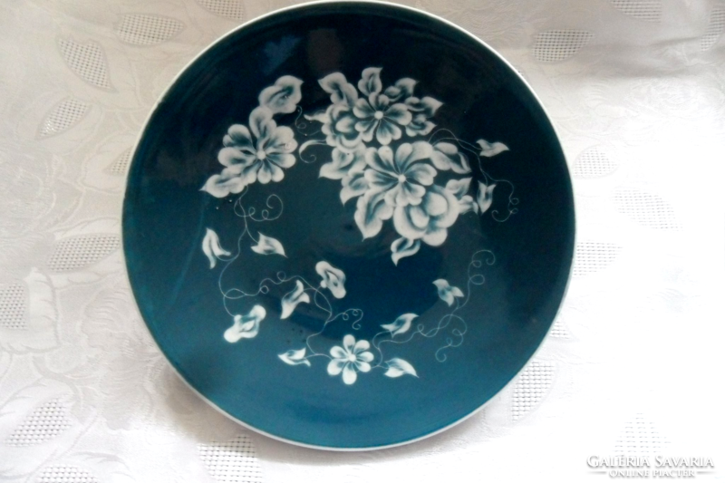 Rare Zsolnay floral wall plate