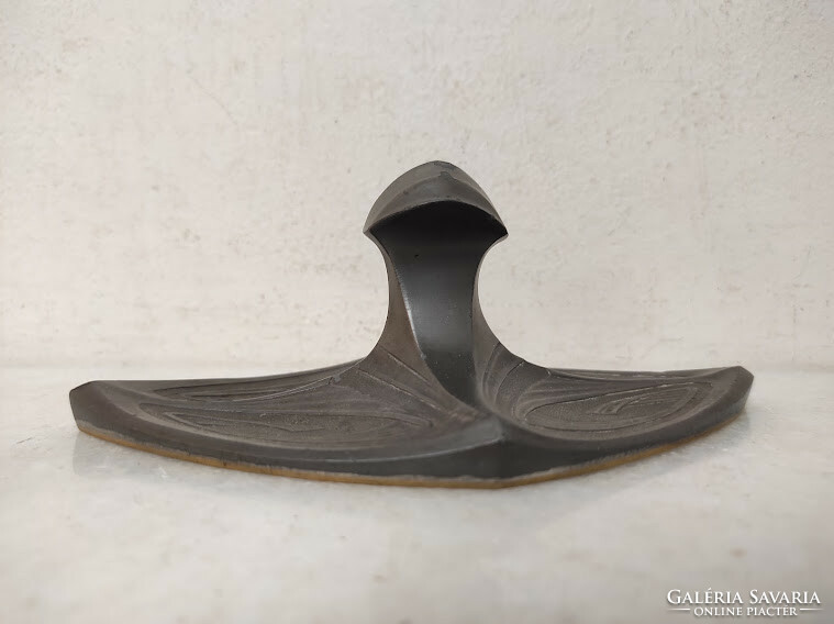 Antik levélnehezék levél nehezék szecesszió jugendstil ón sárgaréz íroasztal iroda 206 5840