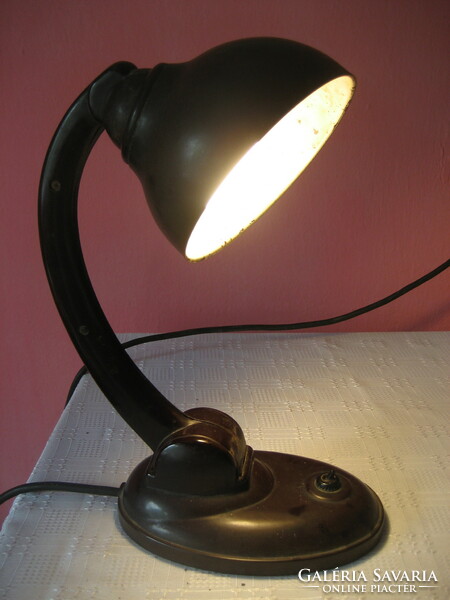 Vintage vinyl table lamp