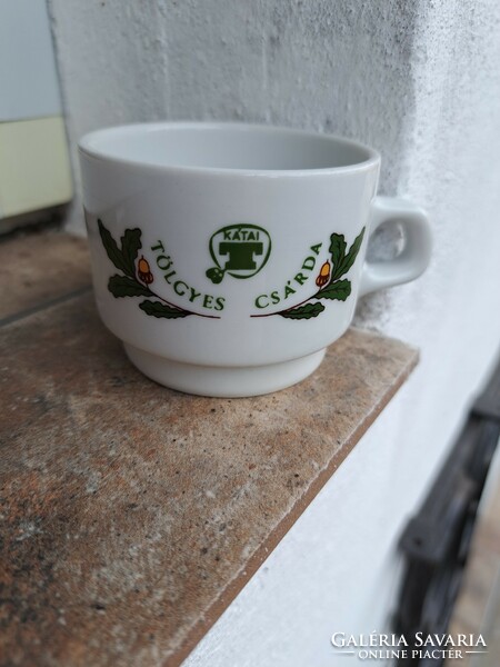 Alföldi porcelain oak tavern cup coffee cup acorn beautiful collector's piece of nostalgia