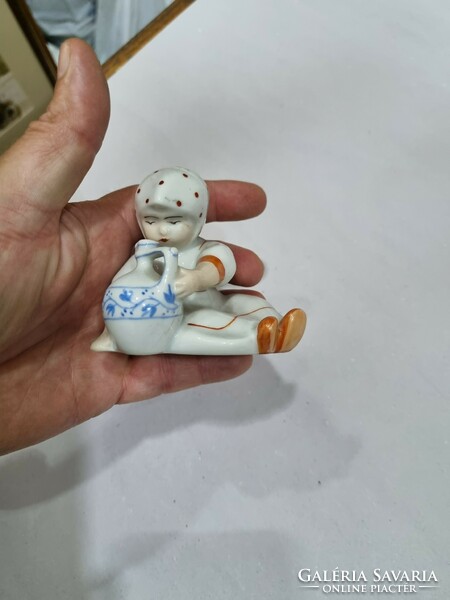 Zsolnay porcelain figurine