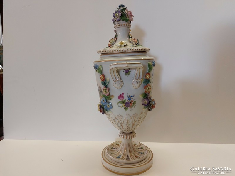 Antik fedeles váza