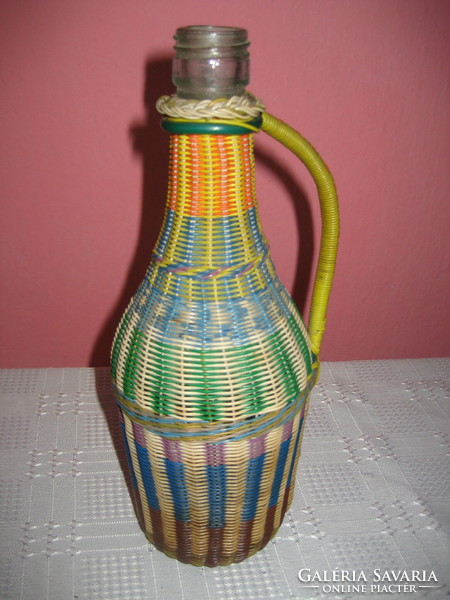 Vintage woven glass