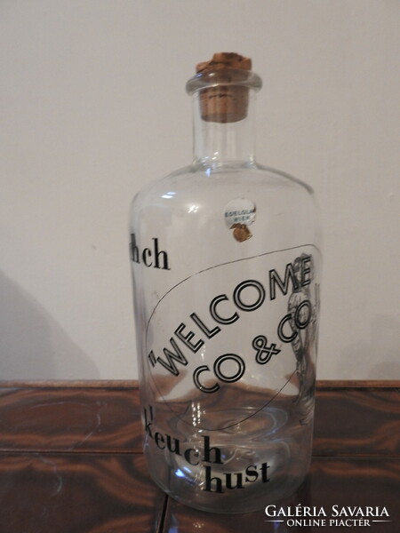 Edelglass Wien Üveg - Welcome Co & Co 2 ! keuch hust palack