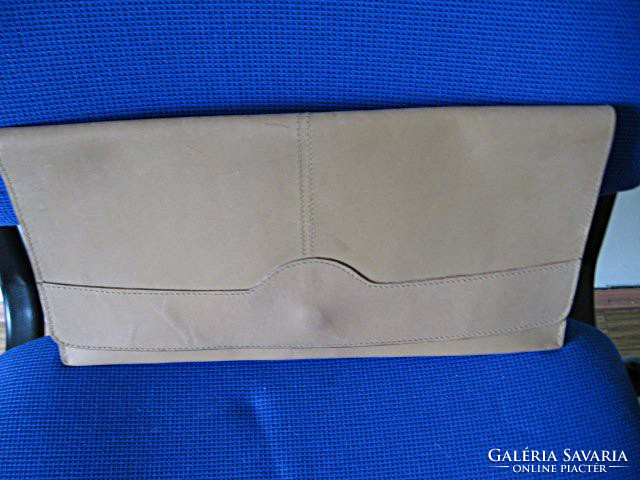 Genuine leather elegant envelope bag