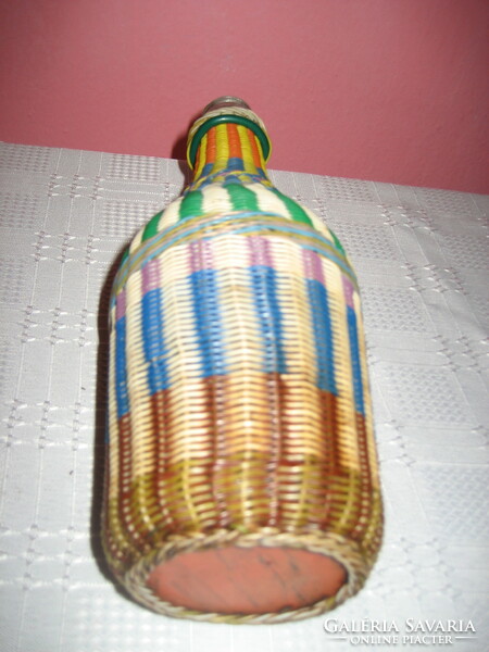 Vintage fonott üveg