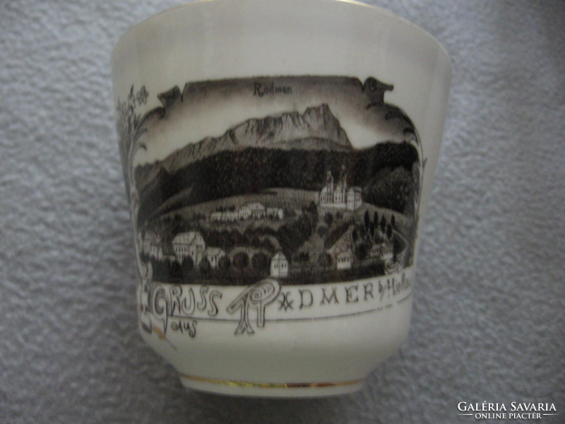 Gyűjtői antik  Radmer Hieflau emlék csésze