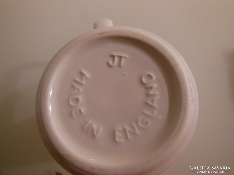 Mug - English - cherry - round pattern - 2.5 Dl - porcelain - perfect