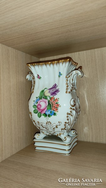 Herendi barokk harmónika váza