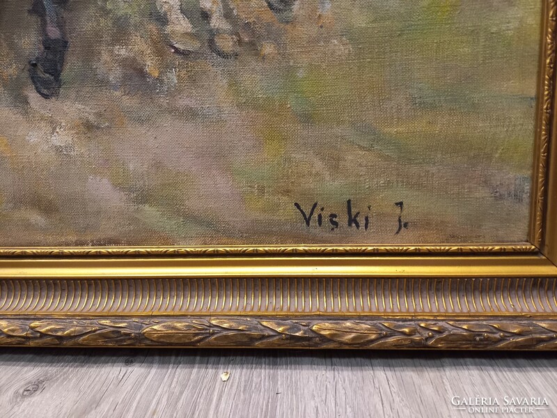 Viski János Festmény