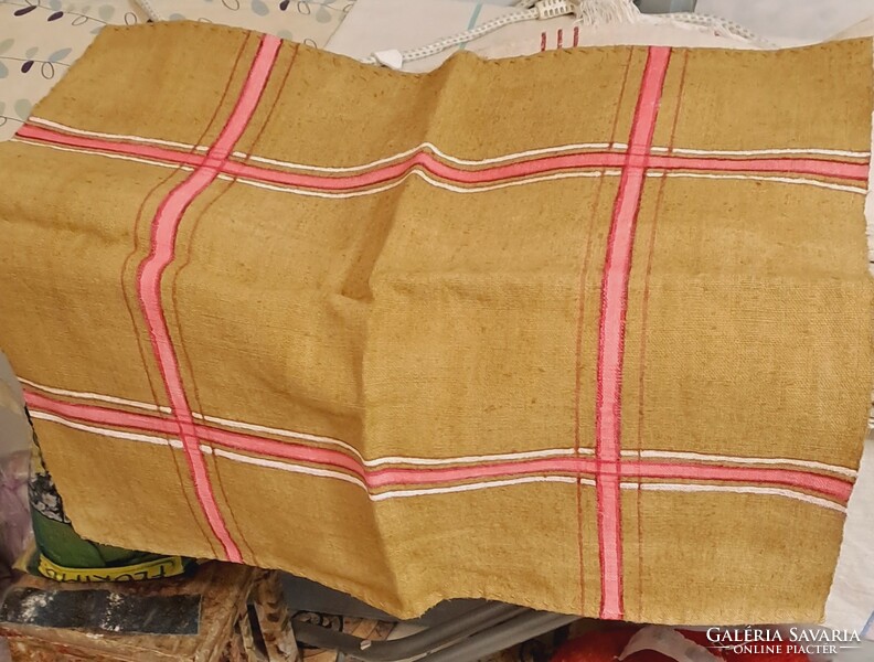 Striped linen tablecloth kitchen decoration towel
