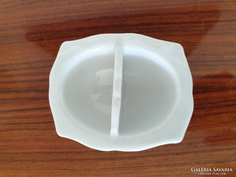 Régi Elbogen porcelán asztali sótartó fűszerkínáló