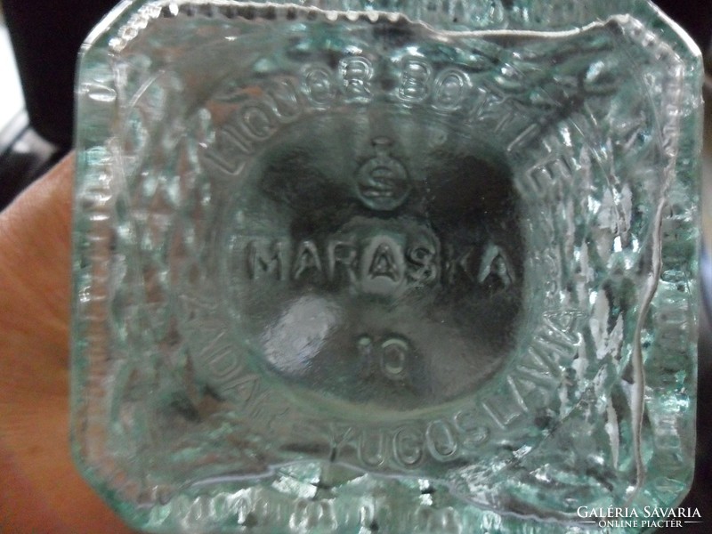 Retro jugo maraska zadar brandy bottles