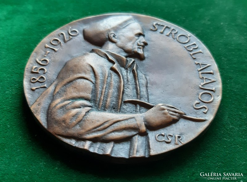 Csíkszentmihályi Róbert: Stróbl Alajos, 2006 ÉKE tagilletmény érem