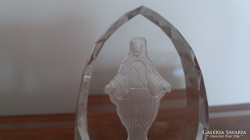 Our Lady of Glass, religious object of grace, religious ornament