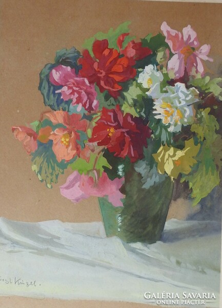 Liogl krügel - watercolor floral still life