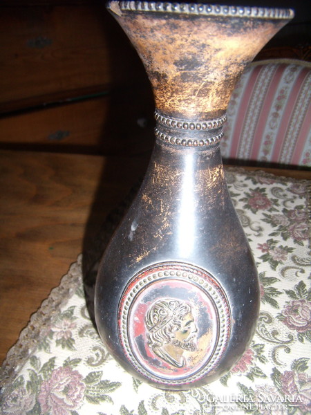 German terracotta vase (fgw, 19th century)