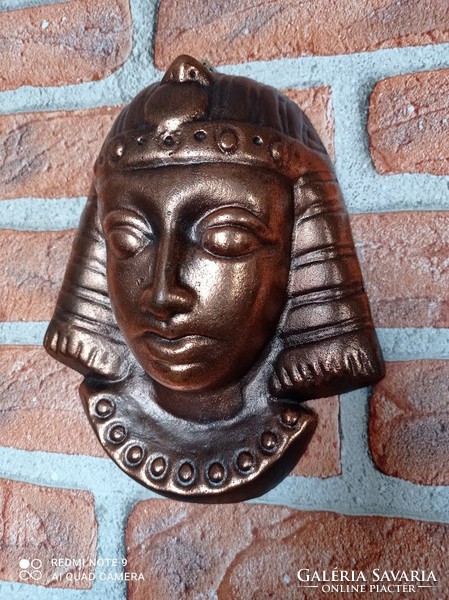 Beautiful bronzed wall decoration