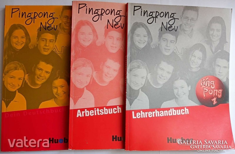Pingpong Neu 1 - Lehrmaterial: Kursbuch + Arbeitsbuch + Lehrerhandbuch