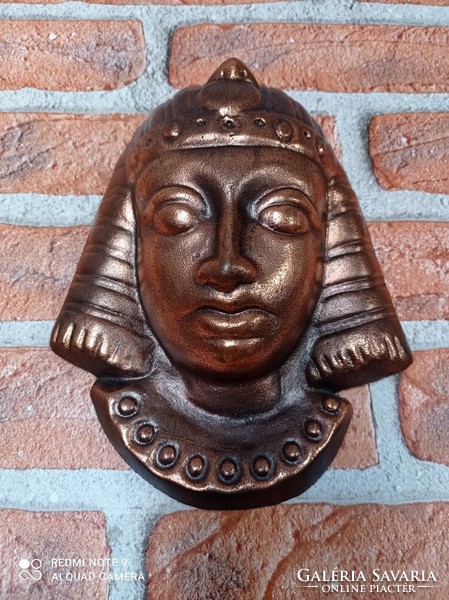 Beautiful bronzed wall decoration