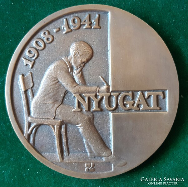 Attila Rónay: West magazine 100 years old, 2008 wedge membership fee medal