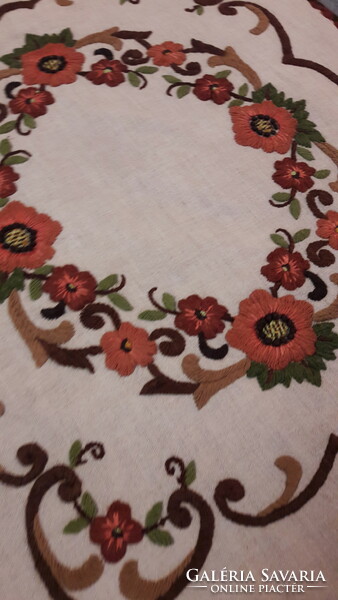 Folk embroidered cushion cover from the retro era 2 (l2891)