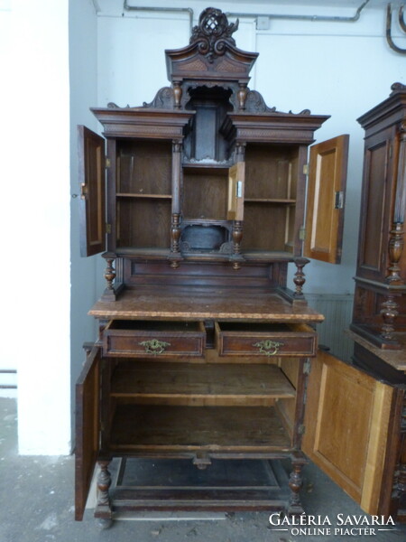 Pewter / eclectic sideboard