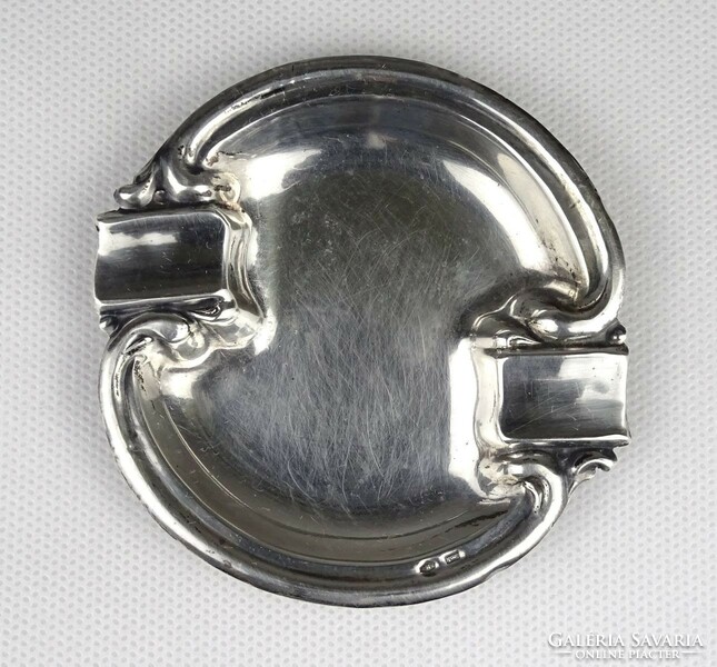 1J905 old 800 fine silver ashtray 23g