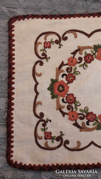 Folk embroidered cushion cover from the retro era 2 (l2891)