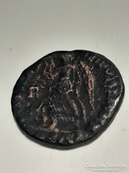 Flavius Valentinianus Roman bronze coin 4.