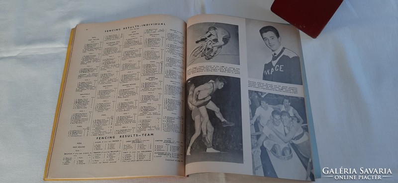 OLYMPIC GAMES 1956 BRITSH OLYMPIC ASSOCIATION - angol-nyelvű  - RITKASÁG (ol./12)