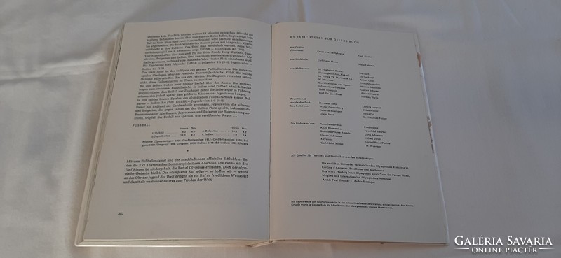 OLYMPISCHE SPIELE 1956 - német-nyelvű - DÍSZ-DOBOZOS KÖNYV RITKASÁG (OL/10)