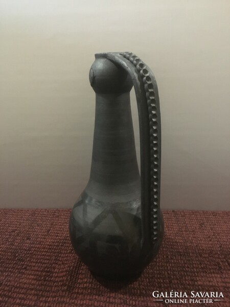 Black ceramic jug !!! 31X12.5cm!!!